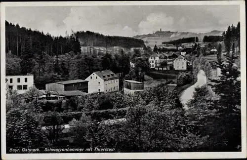 Ak Schwarzenhammer Thierstein Oberfranken, Teilansicht
