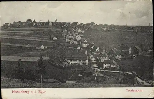 Ak Hohenberg an der Eger Oberfranken, Gesamtansicht