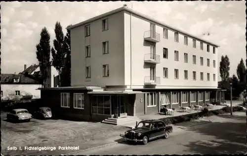 Ak Selb Fichtelgebirge Oberfranken, Parkhotel