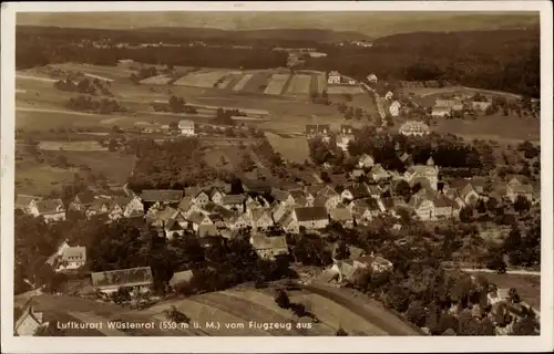 Ak Wüstenrot in Württemberg, Fliegeraufnahme