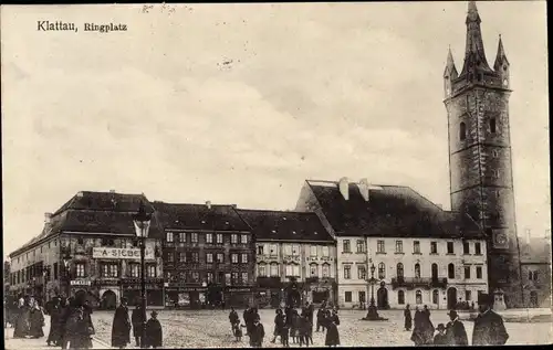 Ak Klatovy Klattau Region Pilsen, Ringplatz