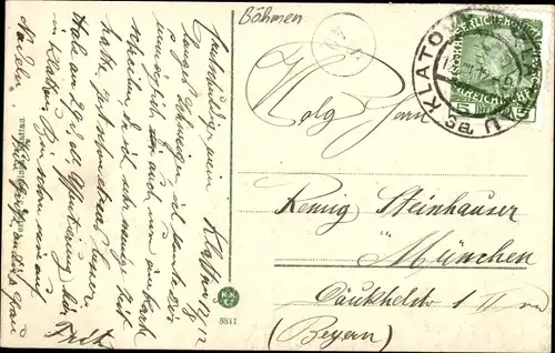 Ak Klatovy Klattau Region Pilsen, Ringplatz