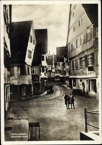 Ak Riedlingen an der Donau Württemberg, Donaustraße