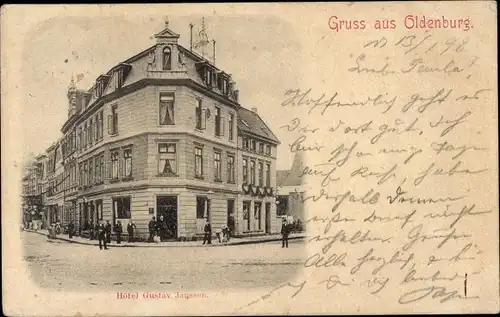 Ak Oldenburg im Großherzogtum Oldenburg, Hotel