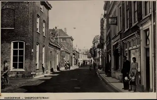 Ak Harderwijk Gelderland, Smeepoortstraat