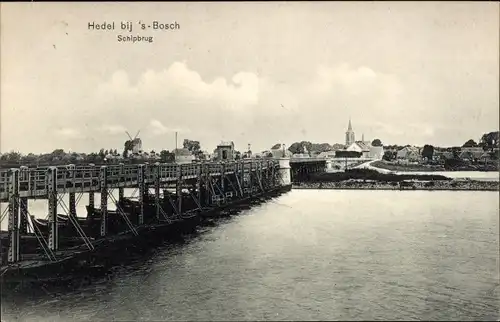 Ak Hedel Gelderland, Schipbrücke