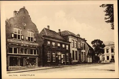 Ak Aalten Gelderland Niederlande, Marktplatz