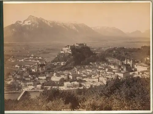 Foto Salzburg in Österreich, Totalansicht