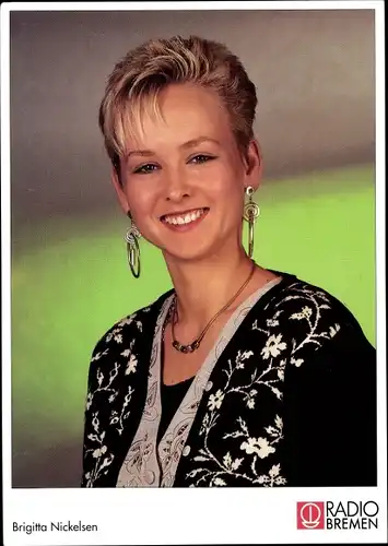Ak Medienmanagerin Brigitta Nickelsen, Portrait, Radio Bremen