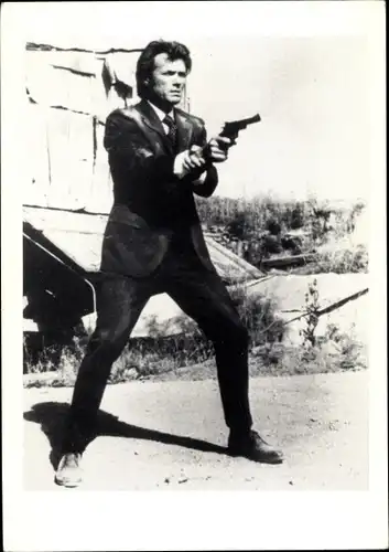 Ak Schauspieler Clint Eastwood, Film Gun