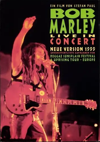 Ak Musiker Bob Marley, Film Live in Concert