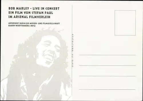 Ak Musiker Bob Marley, Film Live in Concert