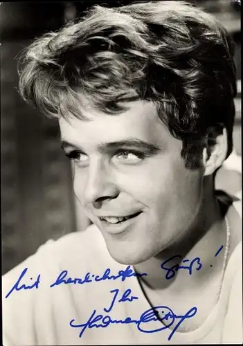 Foto Schauspieler Thomas Fritsch, Portrait, Autogramm