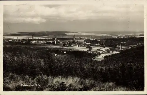 Ak Falkenstein im Vogtland, Panorama