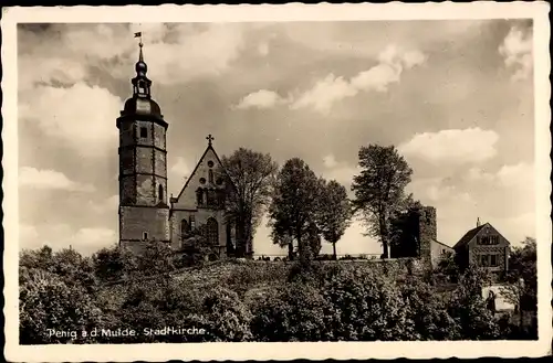 Ak Penig in Sachsen, Stadtkirche