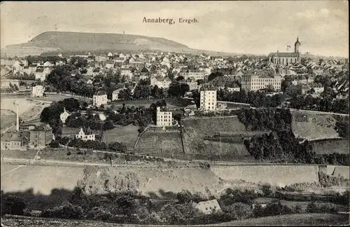 Ak Annaberg Buchholz im Erzgebirge, Gesamtansicht