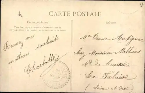 Ak Mantes Yvelines, Kirche Unserer Lieben Frau