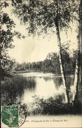 Ak Poigny la Forêt Yvelines, Etang du Roi