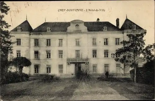 Ak Chef Boutonne Deux Sèvres, Rathaus