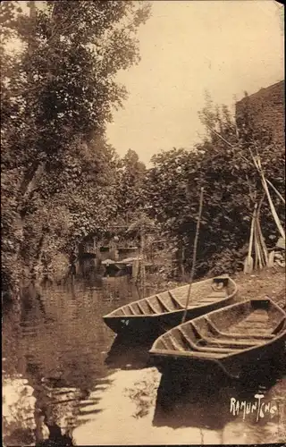 Ak La Garette Deux-Sèvres, Le Marais Poitevin