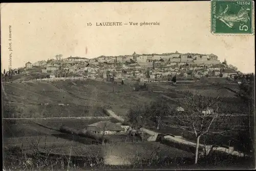 Ak Lauzerte Tarn et Garonne, Gesamtansicht