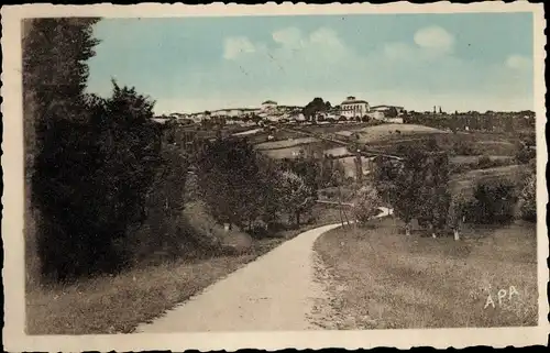 Ak Montpezat de Quercy Tarn et Garonne, Gesamtansicht