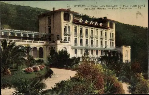 Ak Hyeres Var, Mont des Oiseaux, Ostpavillon