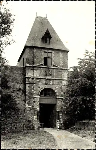 Ak Péronne Somme, Porte de Bretagne