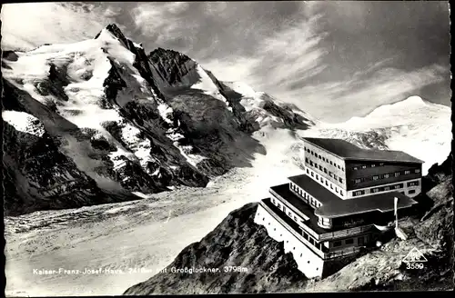 Ak Heiligenblut am Großglockner Kärnten, Kaiser Franz Josef Haus