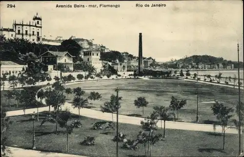 Ak Rio de Janeiro Brasilien, Avenida Beira Mar, Flamengo