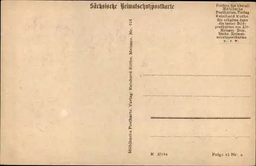 Ak Alt Meißen in Sachsen, Heinrichsplatz, Franziskanerkirche, Geschäfte