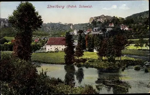 Ak Streitberg Wiesenttal Fränkische Schweiz, Teilansicht