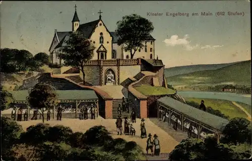 Ak Großheubach am Main Unterfranken, Kloster Engelberg