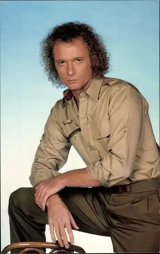 Ak Schauspieler Anthony Geary, Portrait, Autogramm