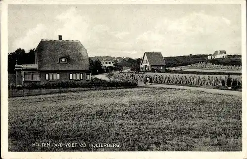 Ak Holterberg Holten Overijssel Niederlande, Teilansicht