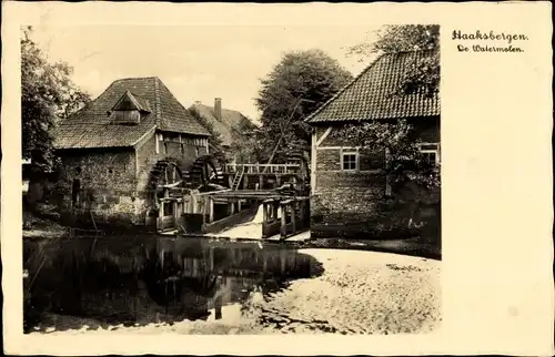 Ak Haaksbergen Overijssel, Wassermühle