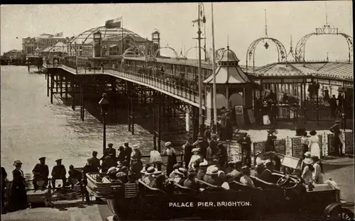 Ak Brighton East Sussex England, Palace Pier