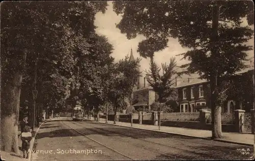Ak Southampton Hampshire England, Avenue