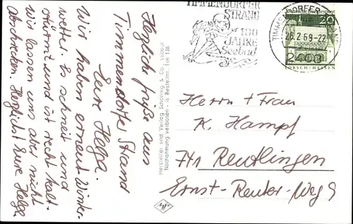 Ak Ostseebad Timmendorfer Strand, Schwimmhalle, Seebrücke, Seeschlösschen-Terrasse, Rosengarten