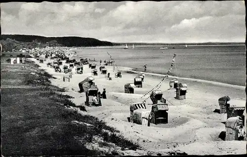 Ak Ostseebad Timmendorfer Strand, Strand, Strandkörbe