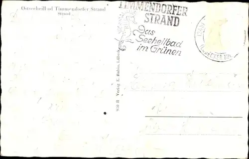 Ak Ostseebad Timmendorfer Strand, Strand, Strandkörbe