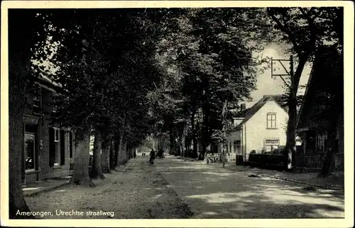 Ak Amerongen Utrecht Niederlande, Utrechtse straatweg