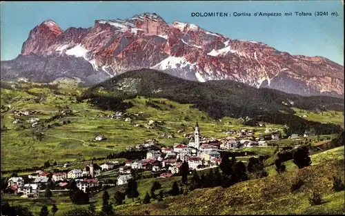 Ak Cortina d'Ampezzo Veneto, Dolomiten, Tofana