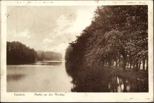 Ak Tønder Tondern Dänemark, Wiedau