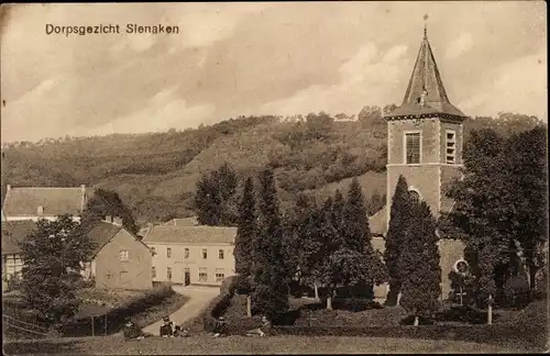 Ak Slenaken Gulpen Wittem Limburg Niederlande, Dorf, Kirche