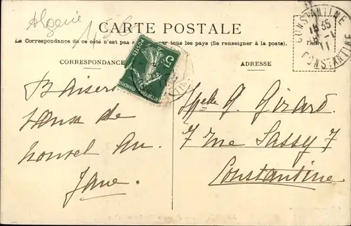 Ak Mustapha Algier Alger Algerien, Pris du Boulevard Bru, Ortspanorama