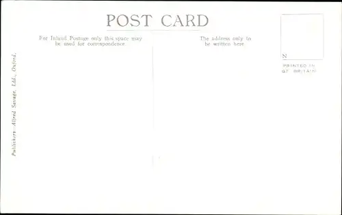 Studentika Ak Oxford Oxfordshire England, Oxford University, Arms of the Colleges