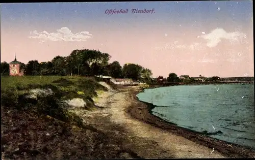 Ak Ostseebad Niendorf Timmendorfer Strand, Partie am Strand