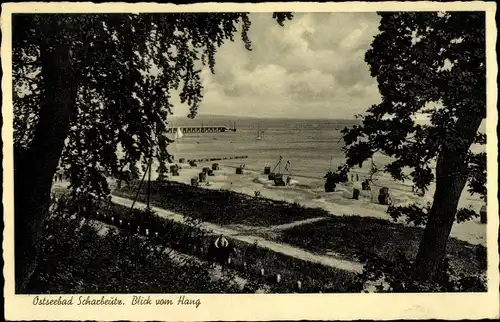 Ak Ostseebad Scharbeutz in Holstein, Blick vom Hang