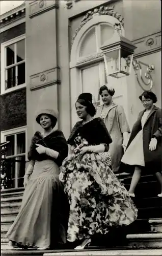 Ak Adel Niederlande, Beatrix, Irene, Margriet, Christina, 1960